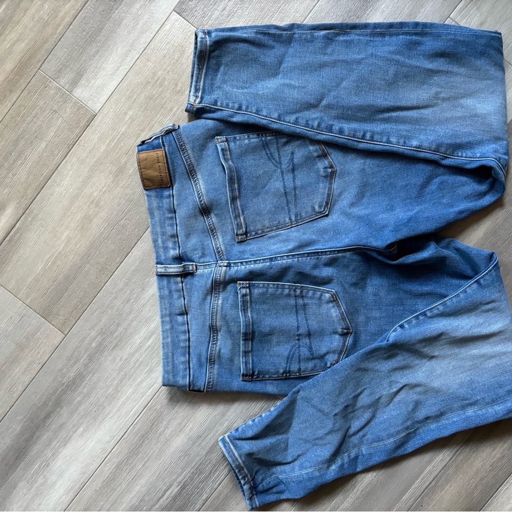 American Eagle Outfitters Relaxed Blue Jeans